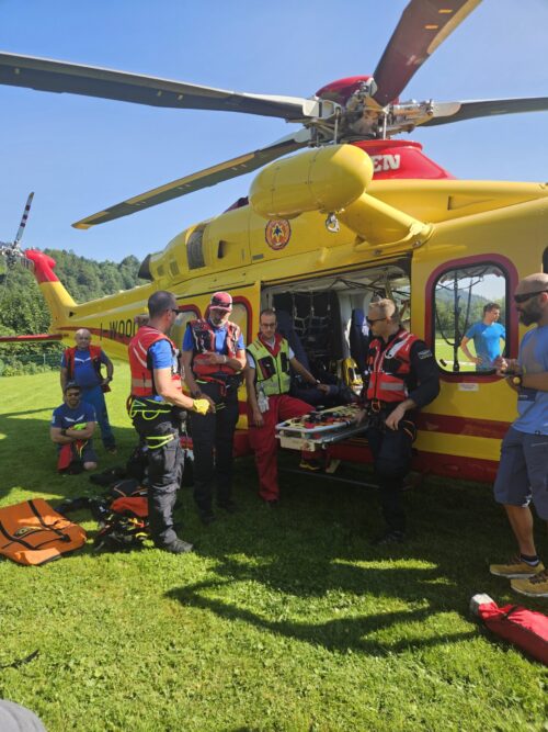 Testy śmigłowca AW139 w Tatrach